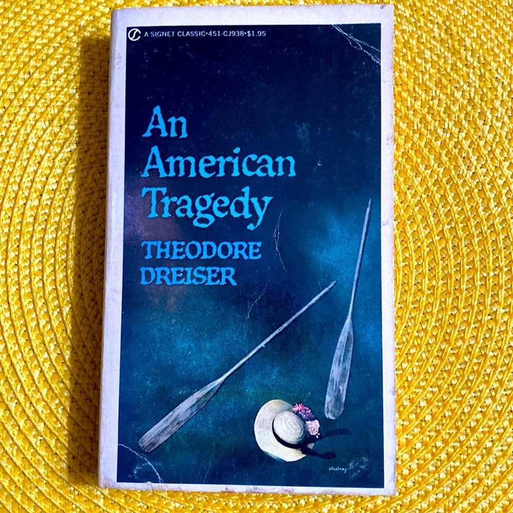 AN AMERICAN TRAGEDY classic Novel by THEODORE DREISER Vintage Paperback …